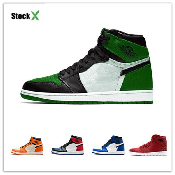

1s high og travis scotts designer basketball shoes jumpman unc 1 3 mens homage to home royal blue men sport designer sneakers trainers, Black