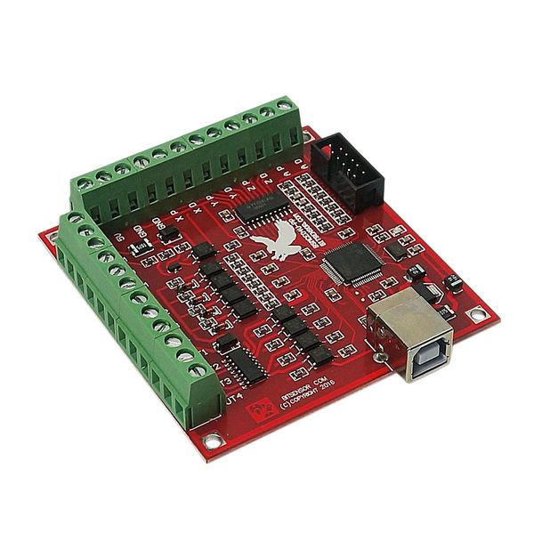 

absf usb 100khz breakout board 4 axis cnc milling machine interface driver motion controller engraver cutting machine parts