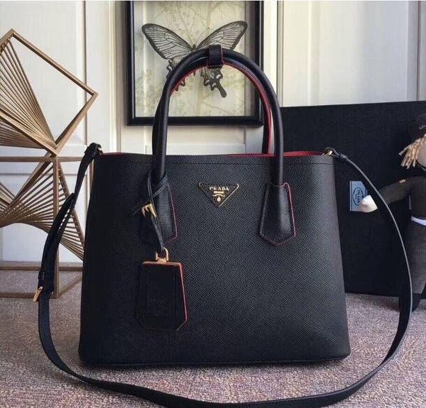 

Cla ic leather black chain whole ale and retail 2018 new handbag houlder bag tote bag me enger
