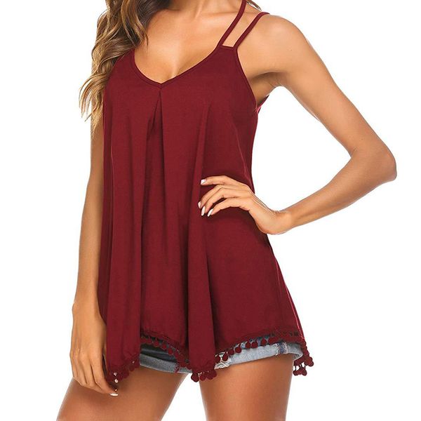 

summer fall asymmetry tank women sleeveless double shoulder strap v neck silk basic blusas casual vest camisole, White