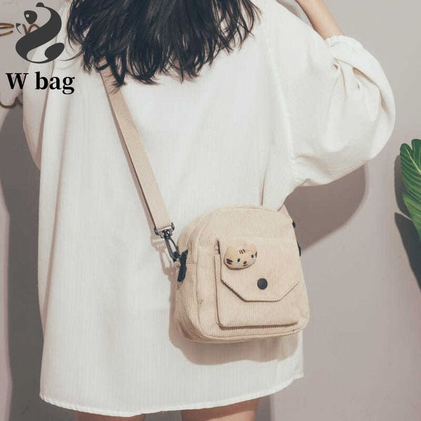 

sw black/beige/green funny corduroy mini handbag shoulder bag korean cute girl women messenger bags