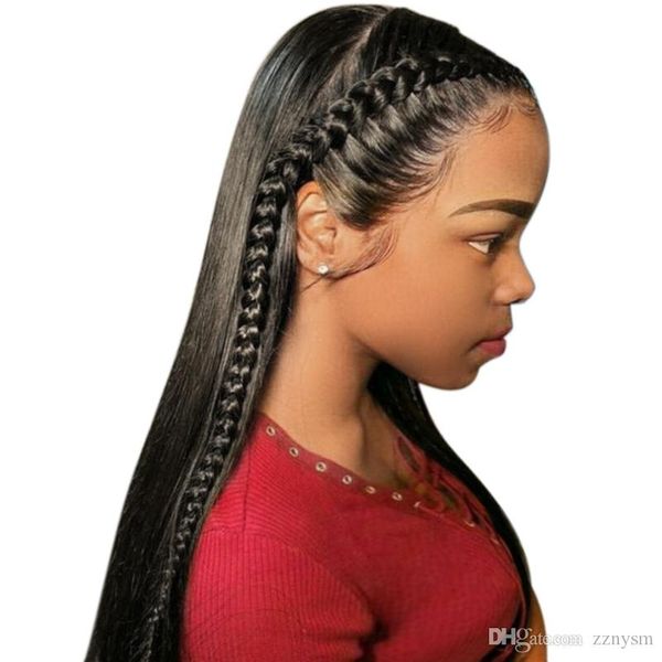 360 Lace Frontal Wigs 150 Pre Plucked Brazilian Remy Straight
