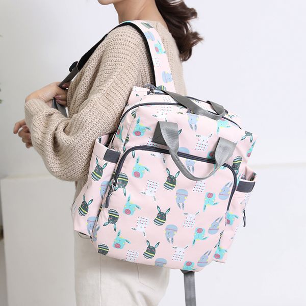 

nappy backpack mummy bag large capacity bag mom baby multi-function waterproof outdoor travel diaper bags for baby care