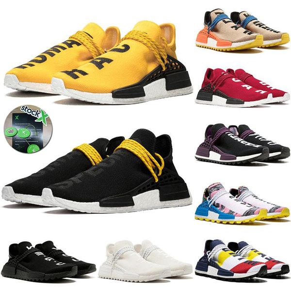 

nmd human race pharrell williams yellow infinite species cinder bbc solar pack hu trail trainer bred og running shoes sport sneaker