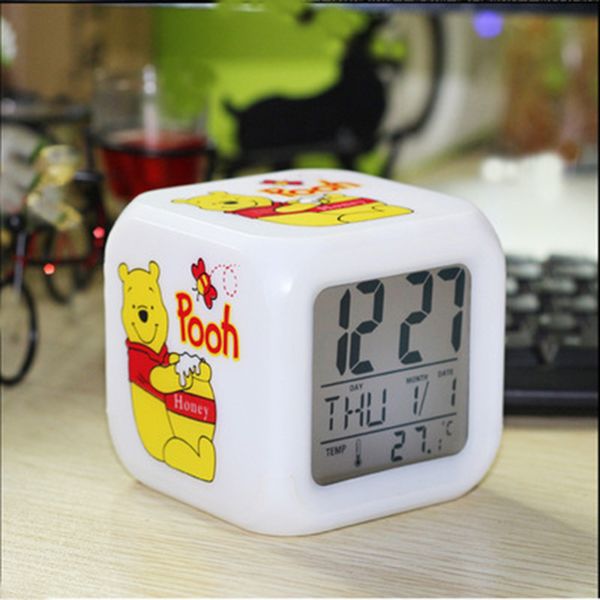 

colored noctilucent children originality cartoon kt led small alarm