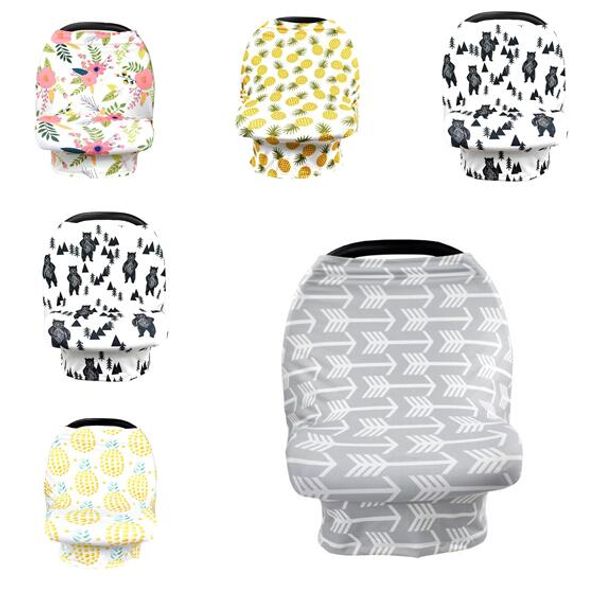 Nursing Cover Scarf For Mum Feeding Baby Car Seat Canopy Ping Cart Babies Multifunction Cape Tfeeding T Pump