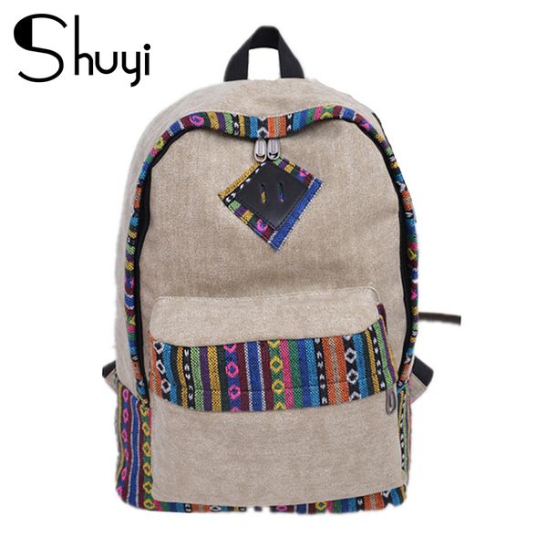 

ladies lapbackpack women canvas backpack school ladies girls teenagers casual travel bags mochila lapbagpack 17