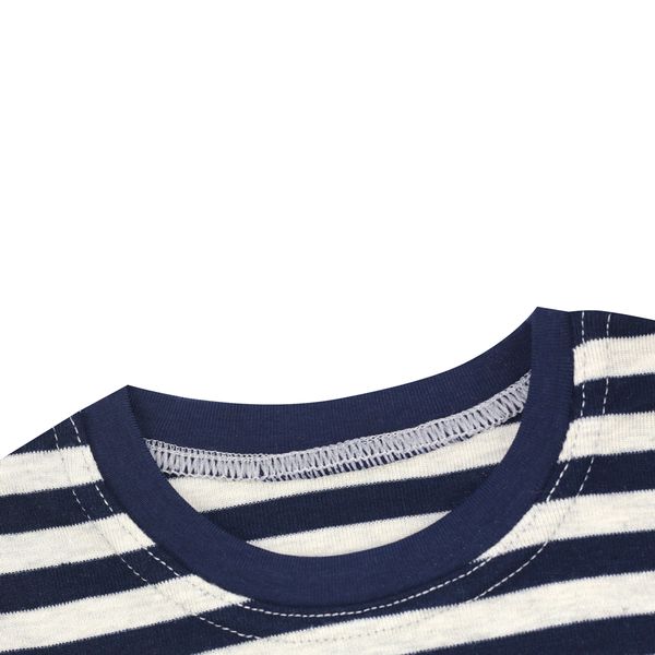 

brand new spring autumn baby striped pajamas sets kids cotton sleepwear baby nightwear pijamas kids unicorin pijamas for 1-8 yrs, Blue;red