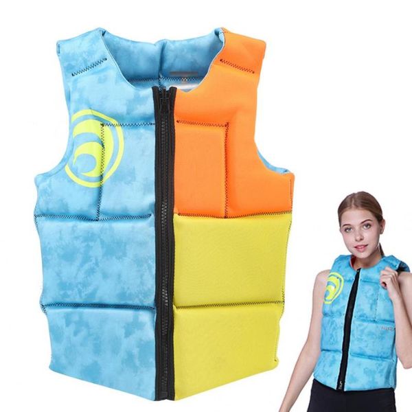 

foldable life jacket survival jacket portable life vest accessory for drifting surfing swimming large buoyancy vest