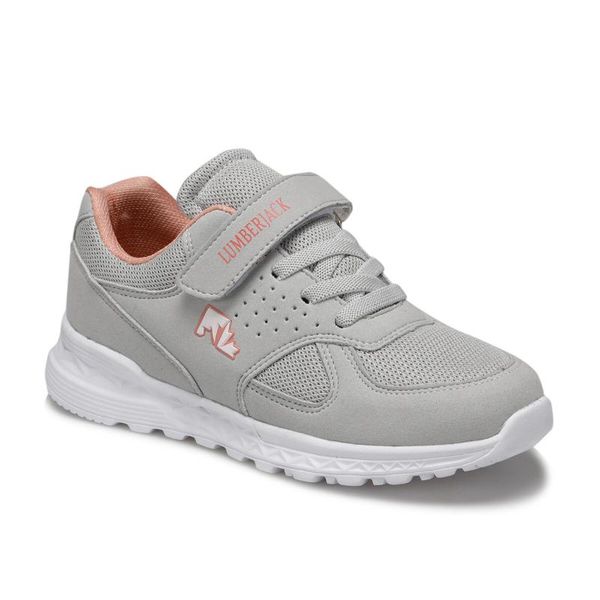 

flo sant light gray female child walking shoes lumberjack