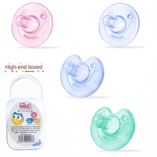 

baby silicone nipple nipple newborn sleeping baby round head pacifier thumb silicone pacifier