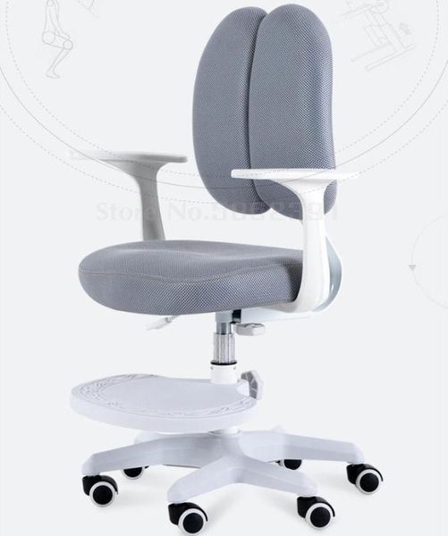 

children's learning chair with corrected sitting posture can be adjusted to lift back desks and chairs. primary school students