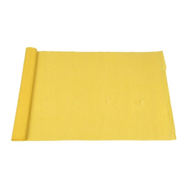 

1 roll diy flower packing crepe papers handmade materials crinkled paper for birthday wedding party decoration 250*50cmm(ye