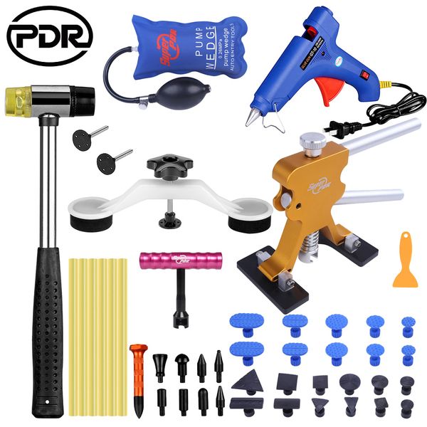 

pdr tools diy car body paintless dent repair tool set dent puller reverse hammer sucker remover lifter for remove hail