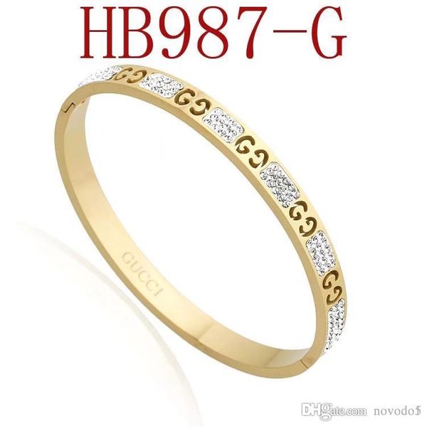 

дизайнерский браслет для женщин высокое качество мода дизайнерский браслет ювелирные изделия для дам браслет-оберег с 4 цветами drop shippin, Golden;silver