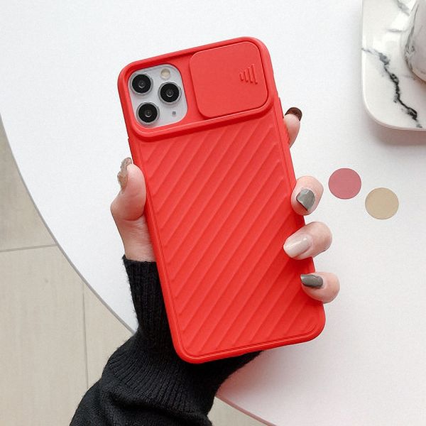 

candy camera protection phone case for iphone 11 pro x xr xs max 8 7 plus silicone shockproof solid soft tpu back cover retail