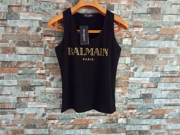 

balmain womens designer t shirt fashion womens clothing short sleeve women designer shirts tees size s-l, White