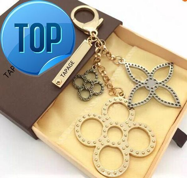 

Christmas Gift flowers perforated Mahina leather TAPAGE BAG CHARM M65090 Key Holder Box comes with free shipping dust bag