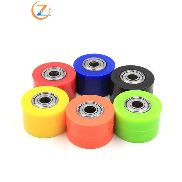

6 colors 8/10mm guide sprockets bearing roller pulley wheel tensioner guide for pit dirt bike motocross atv crf cr xr