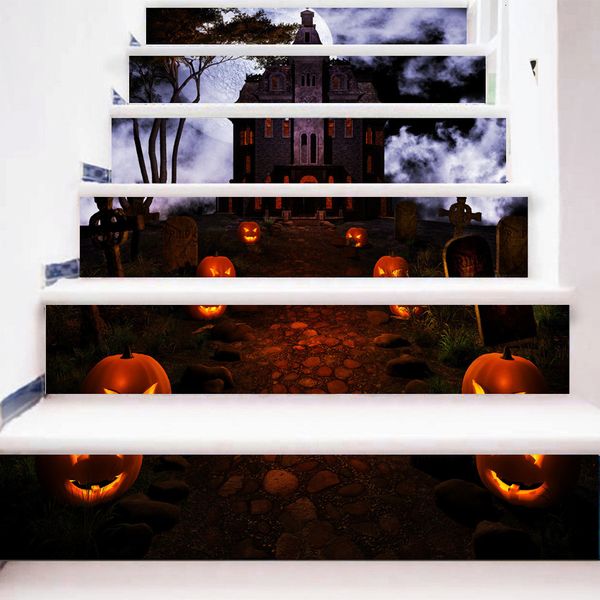 

halloween sticker 3d simulation stairs subsidies can the move water wall sticker bedroom a living room diy wallpaper wlt017