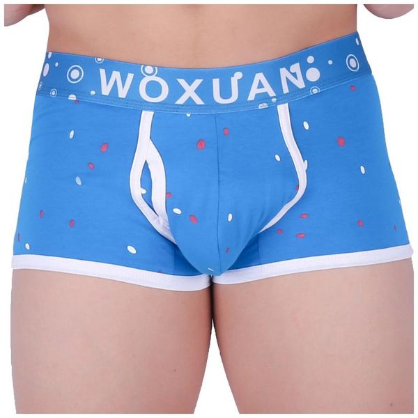 

alphabet printed underwear men panties boxer shorts cotton u convex soft male men's underpants homme underwear ^s, Black;white