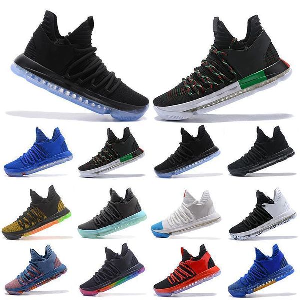 

new arrival zoom kd 10 mens basketball shoes be true bhm celebration all star fruit pulp igloo designer trainers sports sneakers us 7-12