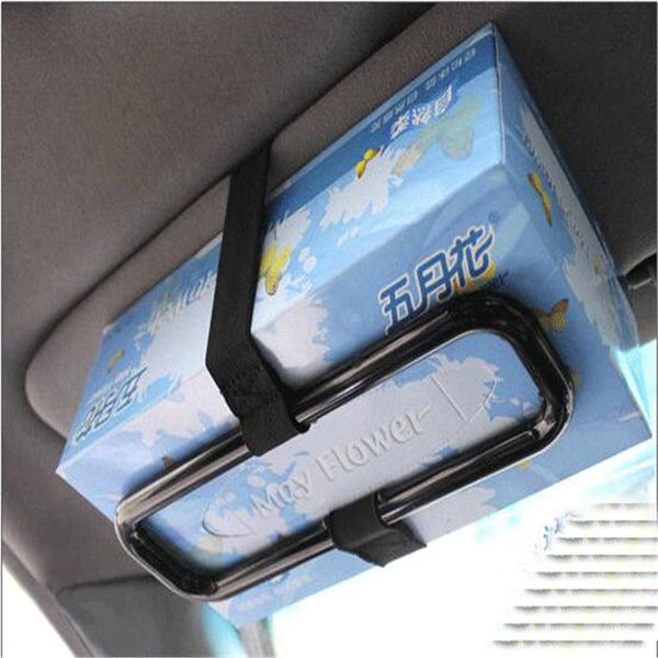 

1pcs new portable car sun visor paper towel holder car seat back accessories clip bracket auto parts
