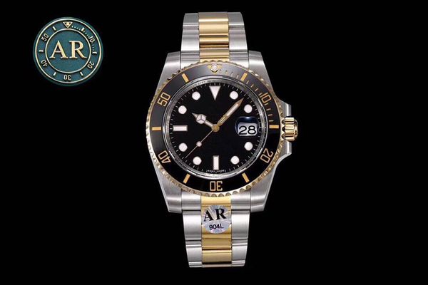 

Ar montre de luxe 904l gold men watche cu tomized ver ion of the 3135 mechanical watch men de igner watche men watche, Slivery;brown