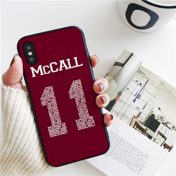 

coque luxury teen wolf mccall cover for iphone 11 pro xs max xr case for iphone 8 7 6s plus 5s se 5 case soft silicone cover.