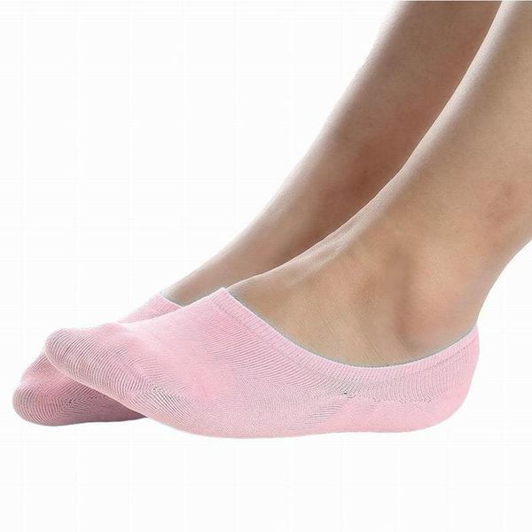 

daily women sock cotton blend loafer boat invisible nonslip no show low cut cotton breathe socks wholesale, Black;white