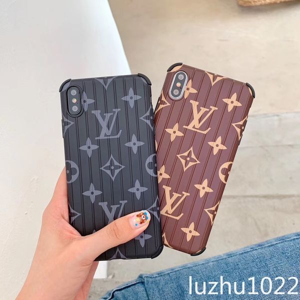 

Новый Чемодан ТПУ Силиконовый Известный Бренд Телефон Чехол для iphone 8 7 6 6 s plus Чемо