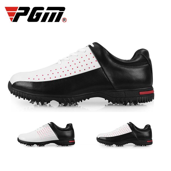 

men golf shoes microfiber leather waterproof shoes anti-skid sport sneaker wearable good grip resistant golf