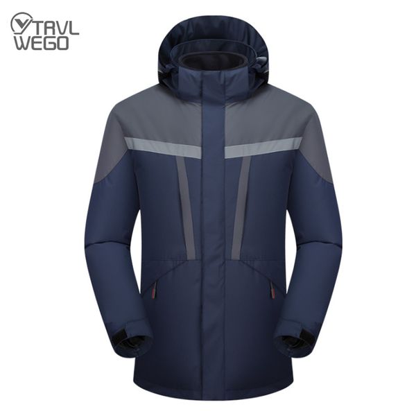 

trvlwego ski jacket men waterproof winter snow jacket removable lining thermal coat windproof outdoor mountain skiing snowboard