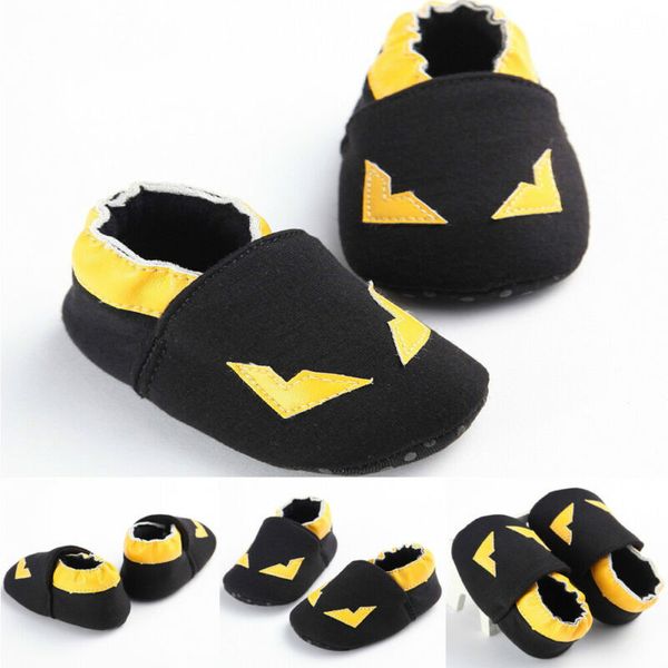 

2019 new toddler baby shoes boy girl newborn soft sole crib prewalker sneaker baby soft bottom toddler shoes 0-18m, Black