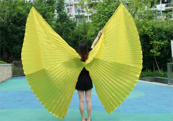 

2018 egyptian opening isis belly dance wings dance accessories wings sale without stick brand new no sticks, Black;red