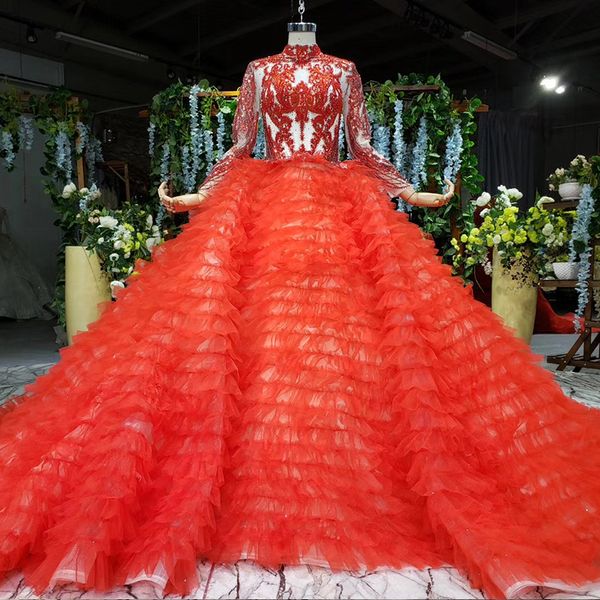 

красного ковер вечерних платьев иллюзии длинных рукавов бисера кристалл пришивание картина зашнуровать назад выпускное платье 2019 мантии де, Black;red