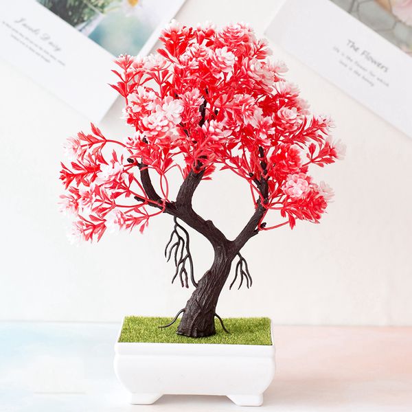 

artificial plants bonsai small tree pot plants for home l decoration fake flowers potted ornaments artificial