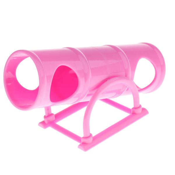 

pet hamster sports toy tunnel tube cage mouse toy random color