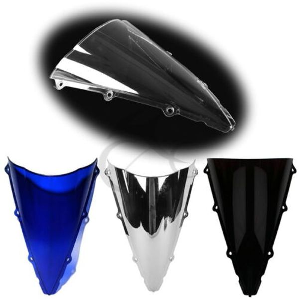 

motorcycle motorbike double bubble windshield windscreen for yzf r1 yzfr1 2002-2003