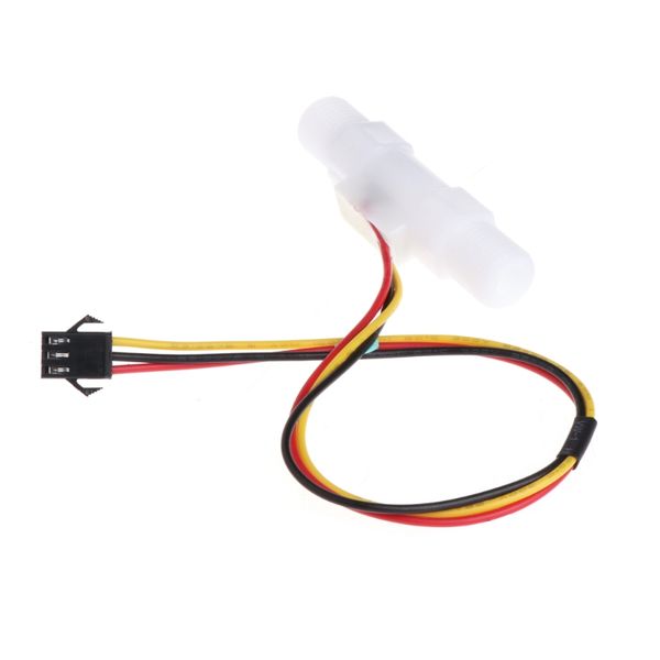 

0.3-3.0l/min plastic water liquid level flow sensor meter male g1/4 #0616