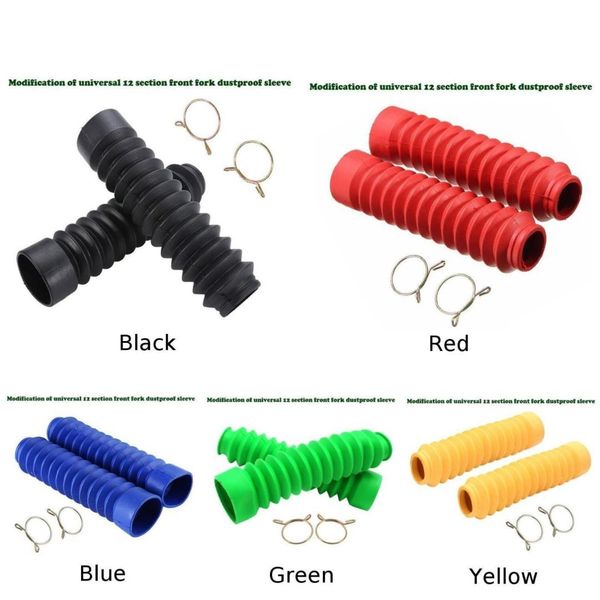 

universal motorcycle front fork cover motorcycle gator fork boots rubber