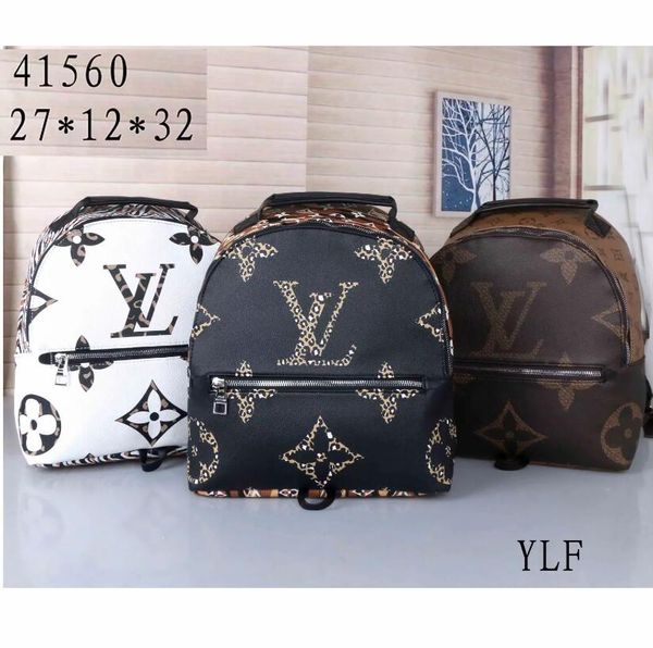 

2019 new fashion men's men's famous backpack style school bag women's bag women designers shoulder bag wallet 05