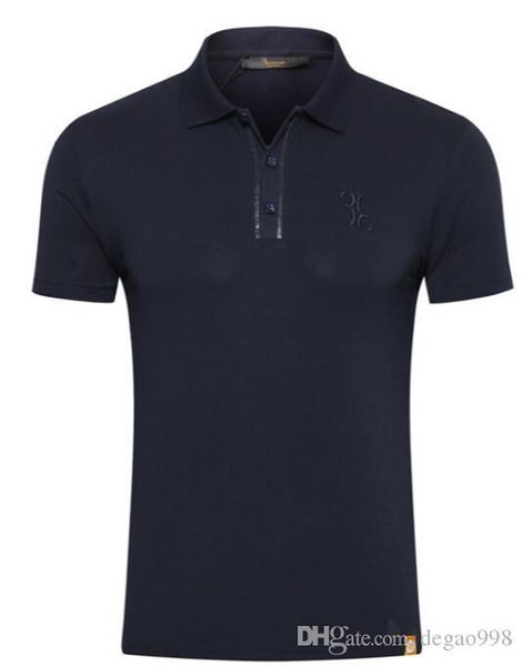 

billi * onaire итальянского couture мужской футболки с коротким рукавом 2019 новых мерсеризованного хлопок змеиной вышивки, White;black