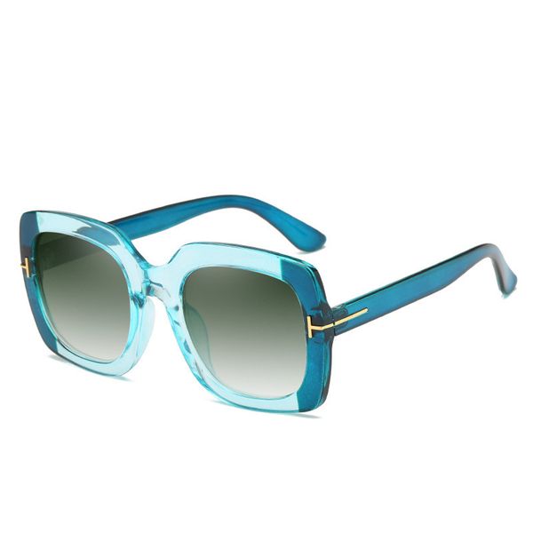 

classic vintage plastic oversized sunglasses women fashion brand designer gradient travel men driving sun glasses, White;black