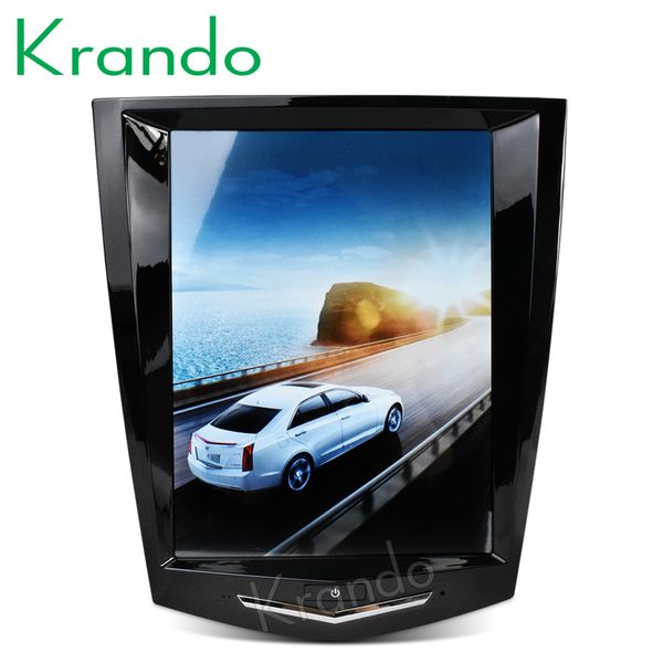 

Krando Android 6.0 10.4 "Tesla Вертикальный автомобильный DVD-радио GPS-навигация для Cadillac ATS XTS CTS SRX радио-мультимедийный проигрыватель системы