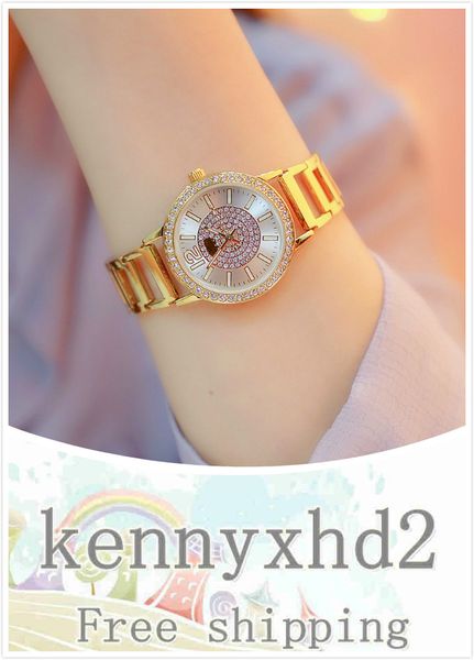 

new selling watch high-end chain watch full diamond female watch trend fa1553, Slivery;brown