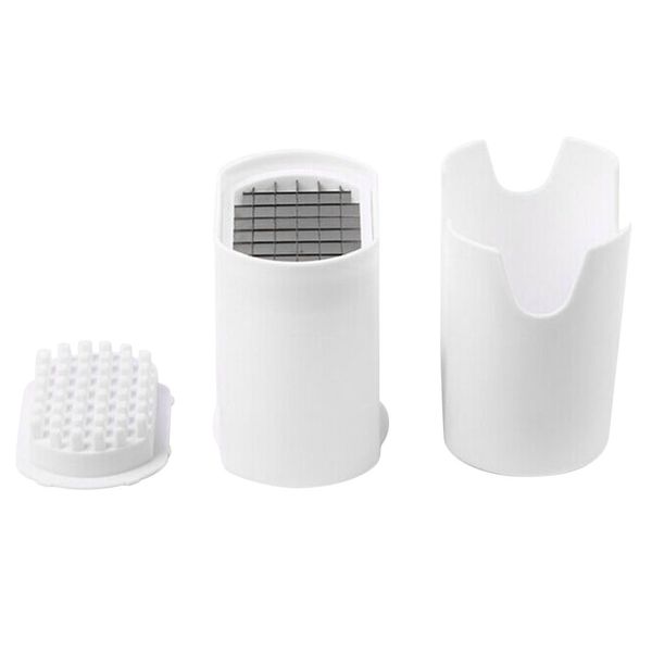 

чипсы режущий box пресс cutter cup пластиковые slicer chopper чипсы картофель фри изготовление картофель режущий инструмент kitchen gadgets