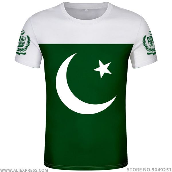 

pakistan t shirt diy custom name number pak t-shirt nation flag islam arabic islamic pk pakistani arab print p clothing, White;black