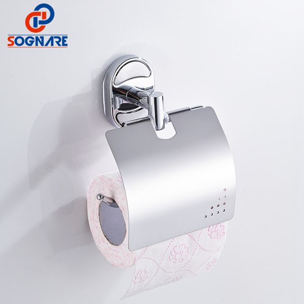 2020 Sognare Chrome Toilet Paper Holder Toilet Roll Holder Wall