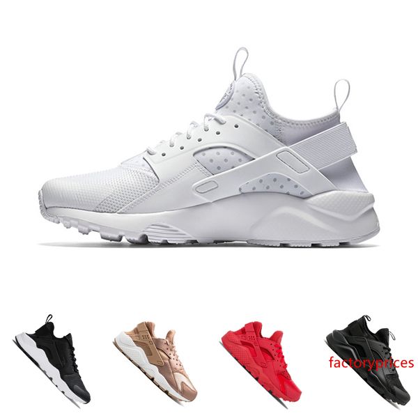 

huarache 1.0 4.0 ultra run running shoes for men women triple black white red sneakers huaraches sports shoes eur 36-45